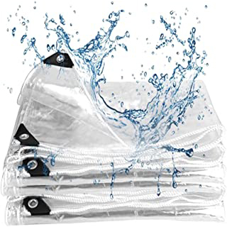 Transparent tarpaulin