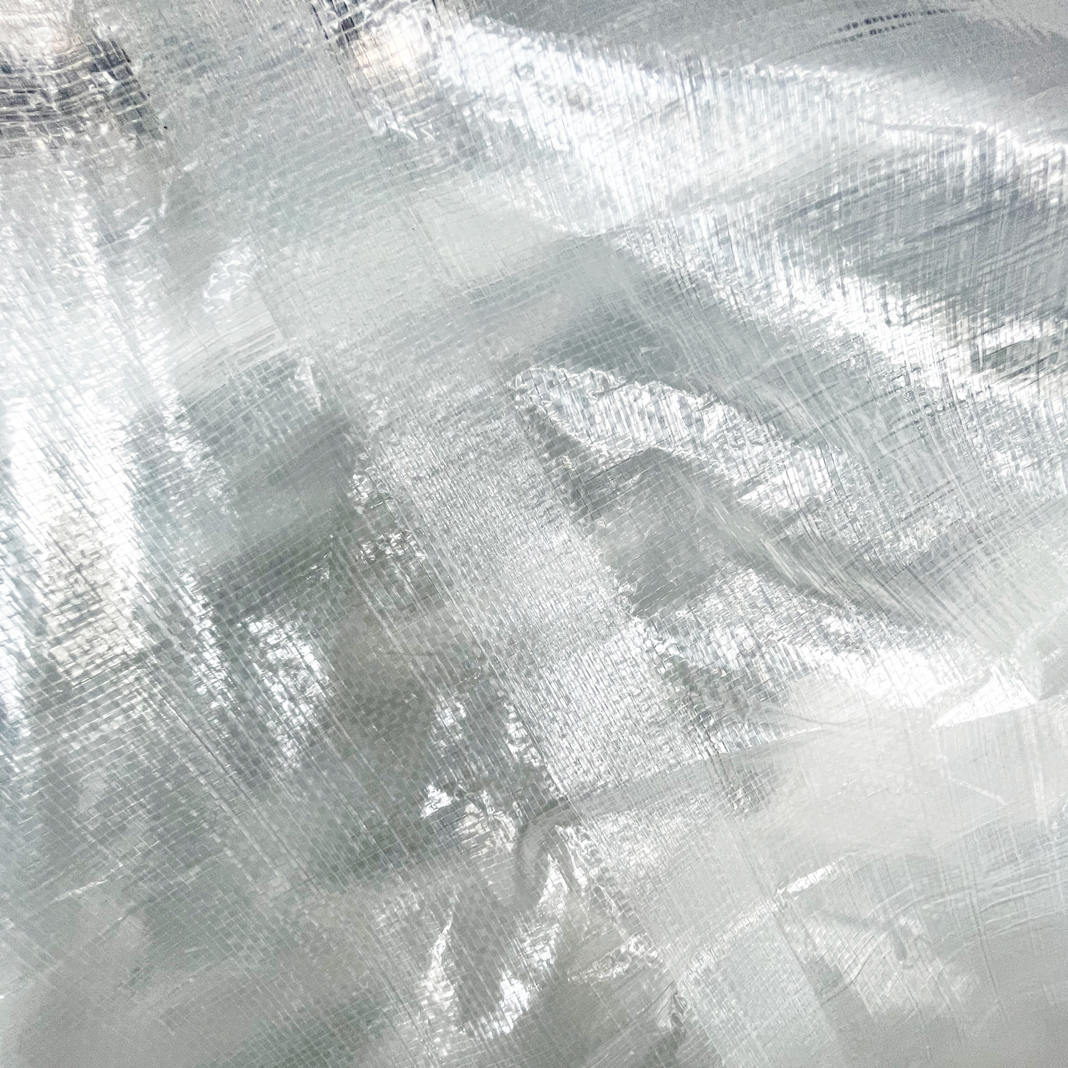 Transparent tarpaulin